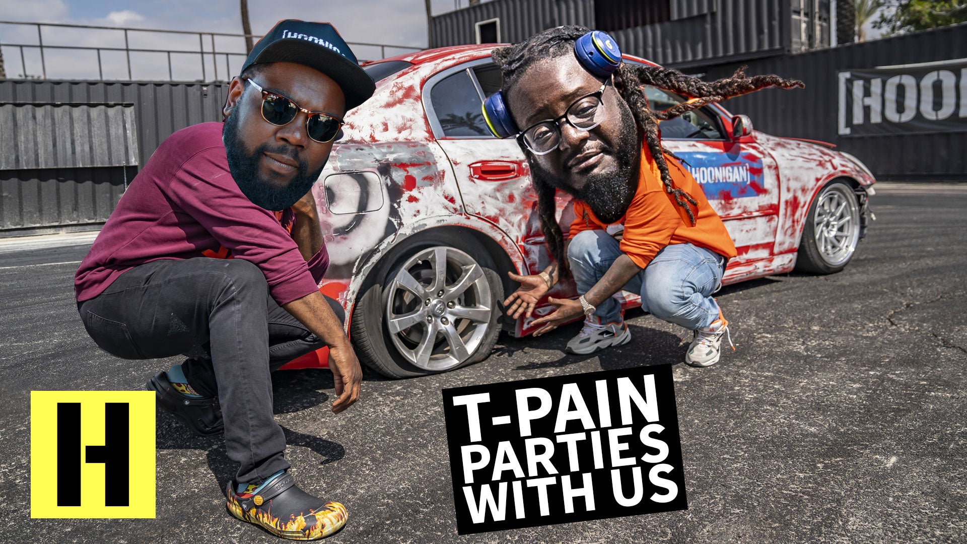 T-Pain’s Drift Party in our Infiniti G35 Yard Car!