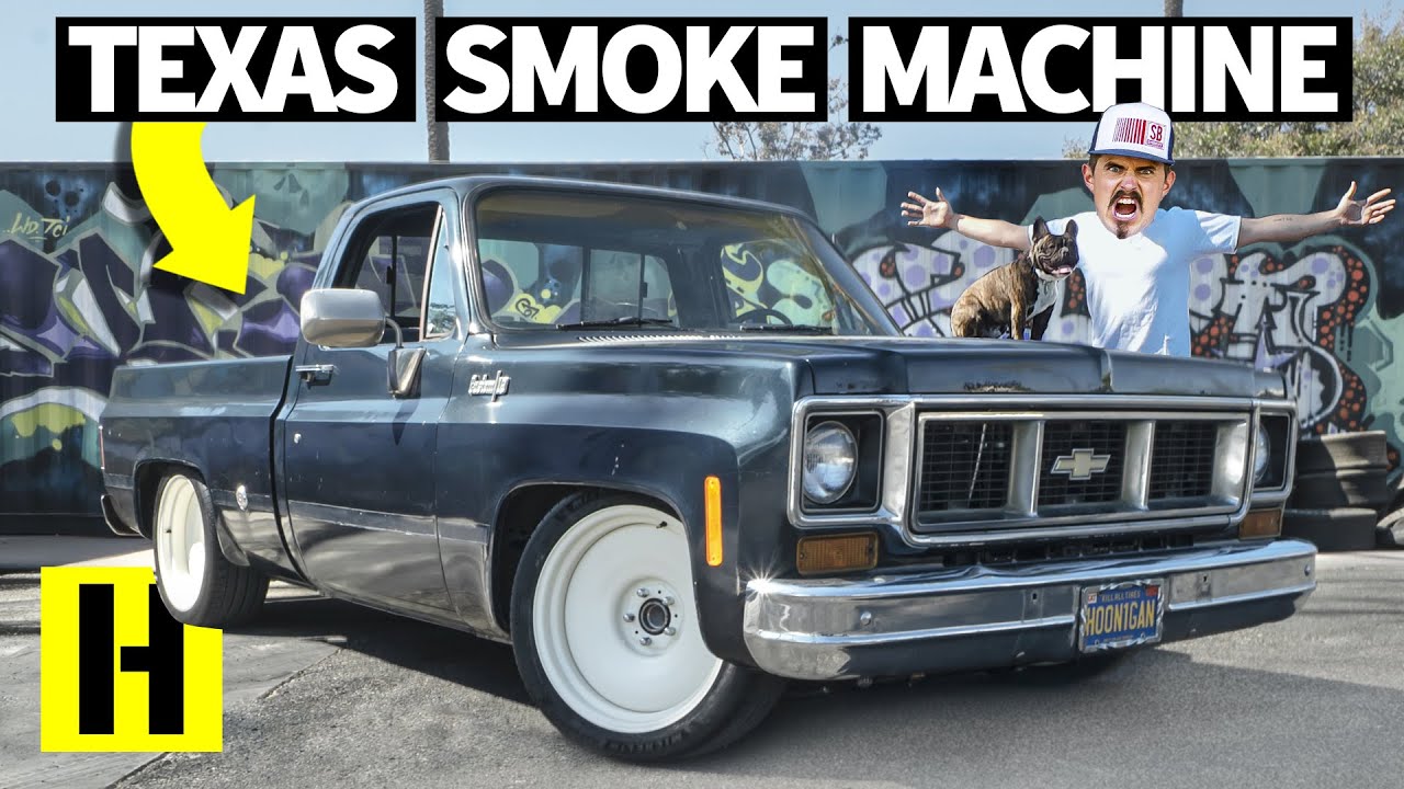 Chopper Hauler Chevy C10 Truck Project Gets ROWDY in the Yard!