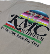 KMC DAY ONE Short Sleeve Tee in light blue with a round neckline and casual fit.