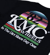 KMC DAY ONE Short Sleeve Tee in light gray with a minimalist design, featuring a crew neck and short sleeves.