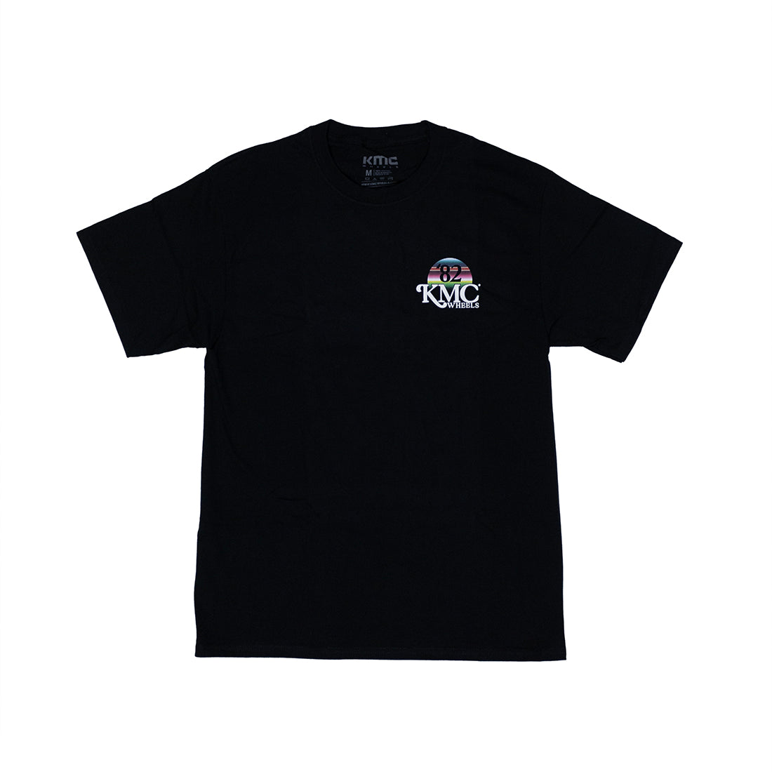 KMC DAY ONE Short Sleeve Tee in black with a minimalist design featuring a small chest logo.