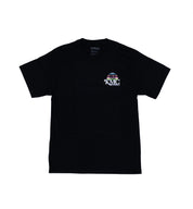 KMC DAY ONE Short Sleeve Tee in black with a minimalist design featuring a small chest logo.