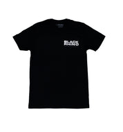 Black Rhino SUMMIT Short Sleeve Tee in black, featuring a minimalist design with a logo on the front.