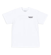 American Racing logo short sleeve white tee, featuring a bold graphic design.