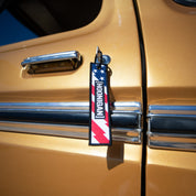 Hoonigan STARS AND STRIPES KILL ALL TIRES Jet Tag Keychain