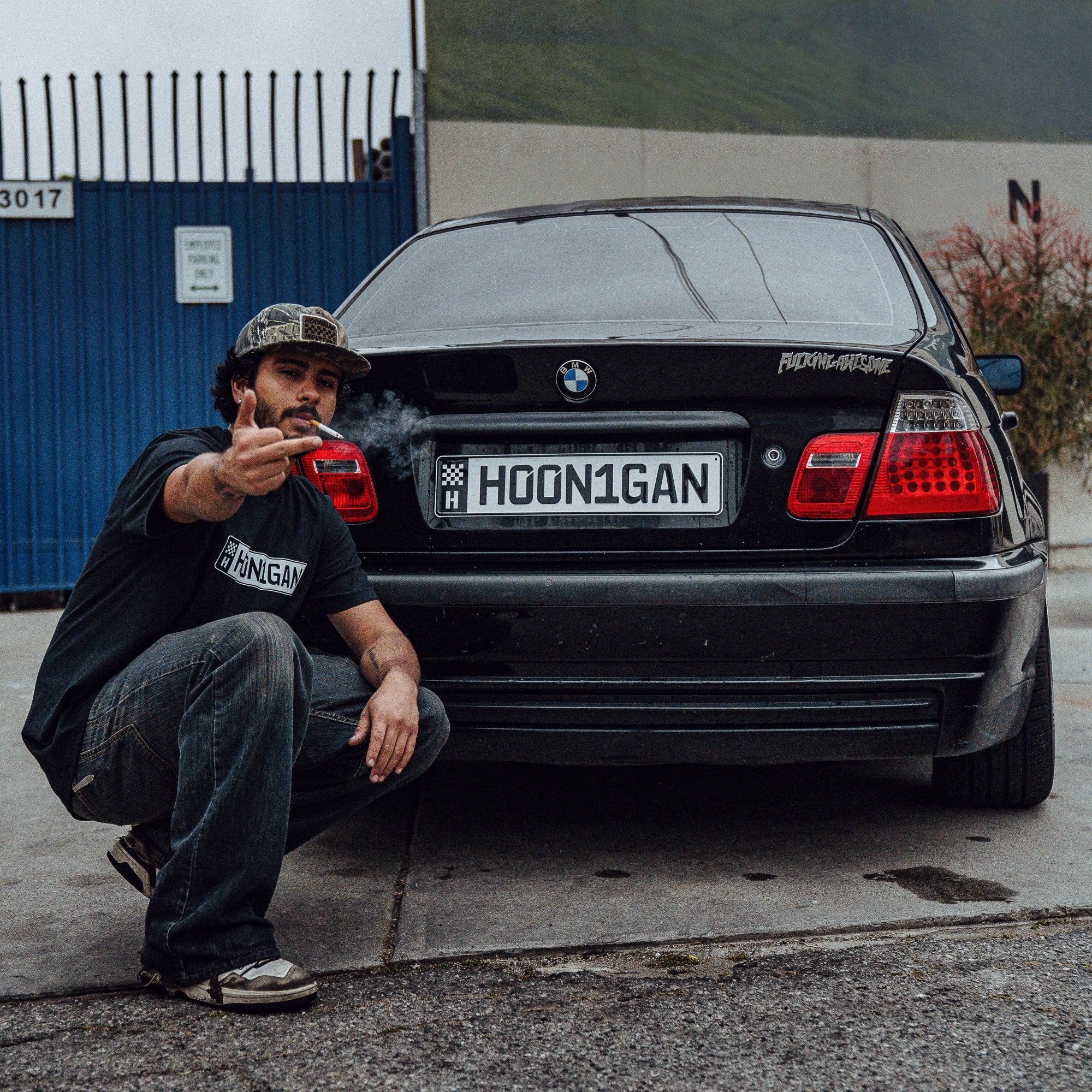 Hoonigan EURO License Plate