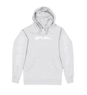 Black Fuel Logo Hoodie featuring a bold white logo on the chest, perfect for casual wear.