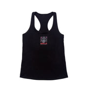Black women's tank top from Gorilla Automotive featuring a sleek design and a comfortable fit.
