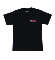 Red short sleeve tee featuring a bold Gorilla logo design in the center.