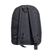 Hoonigan CENSOR BAR Light Backpack featuring a sleek black design with a prominent logo, adjustable straps, and multiple pockets for storage.