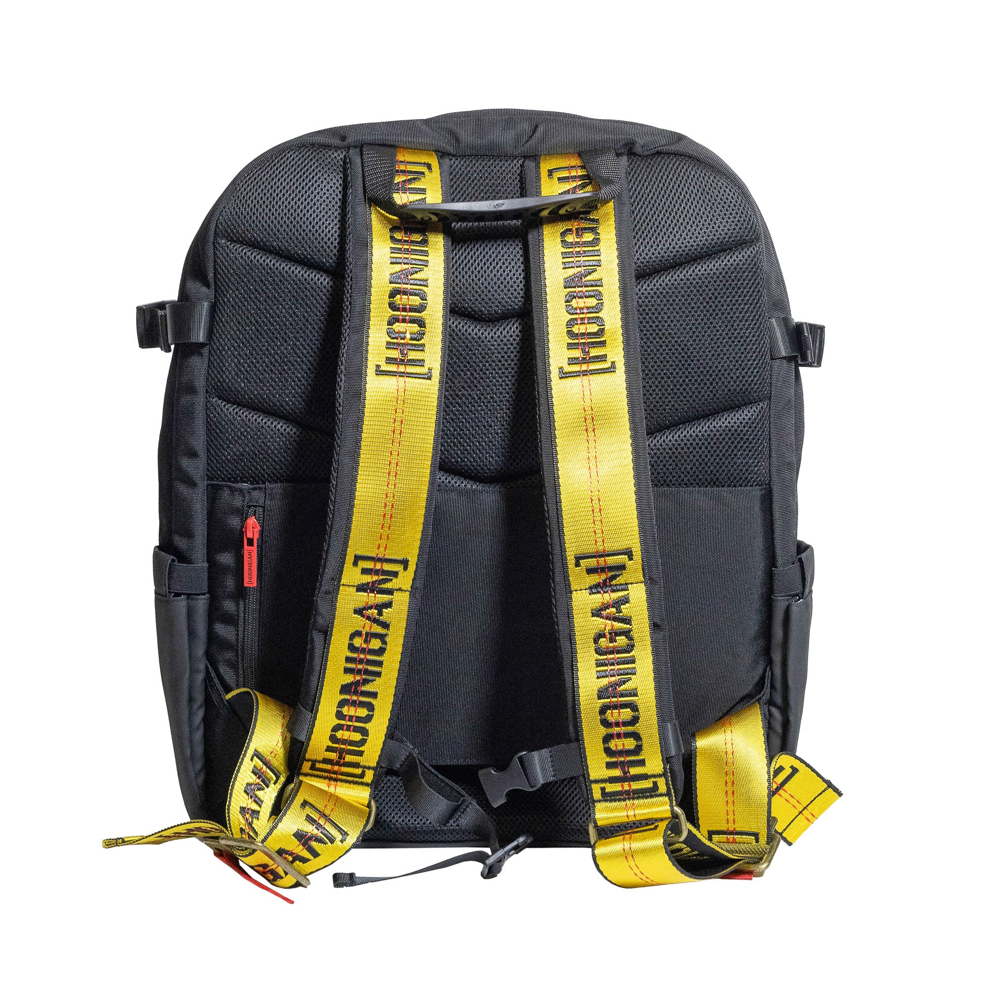 Hoonigan RATCHET STRAP Backpack featuring a sleek design with adjustable straps and multiple compartments for convenience.
