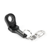 Hoonigan FOUND IT Keychain featuring a durable design with a wrench-style head and a secure clip for easy attachment.