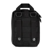 Black Hoonigan OH SH*T Safety Kit bag with multiple straps, D-rings, and zipper compartments for safety gear storage.