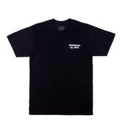 Black Hoonigan CHEATER SLICKS short sleeve tee featuring bold graphic text on the front.