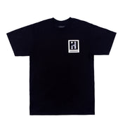 Hoonigan KILL ALL TIRES CAMO short sleeve tee in black featuring a camouflage print and bold logo on the front.