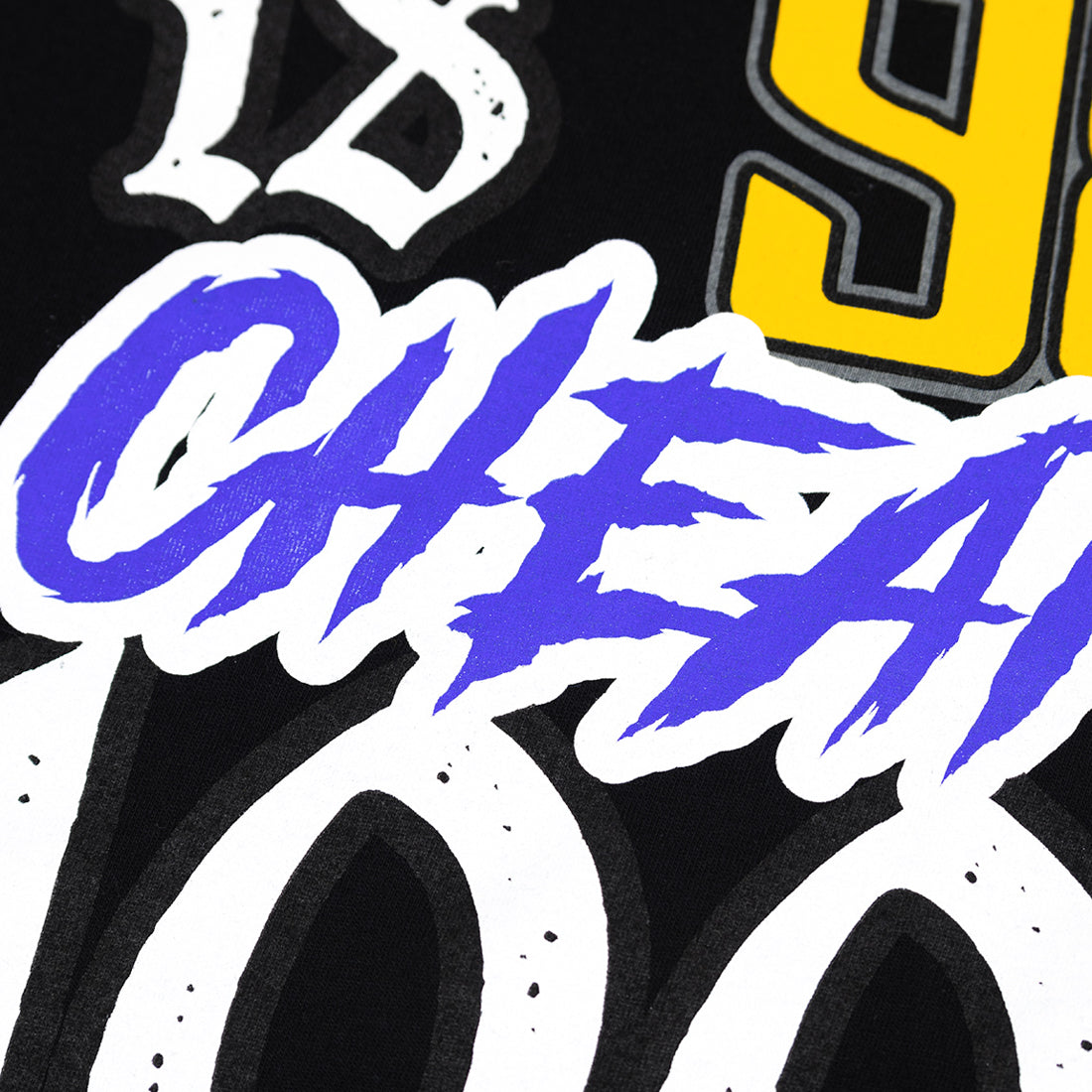 Black Hoonigan "THIS VS THAT" short sleeve tee featuring bold white lettering and a relaxed fit.