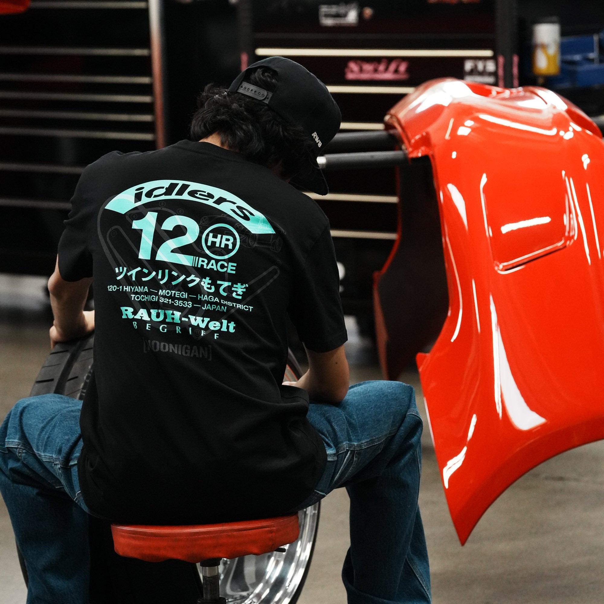 Hoonigan x RWB IDLERS 12HR Short Sleeve T-Shirt