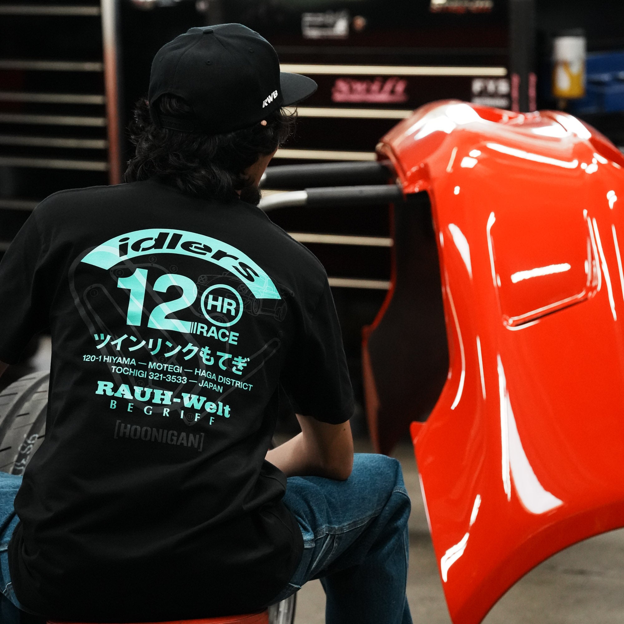 Hoonigan x RWB IDLERS 12HR Short Sleeve T-Shirt