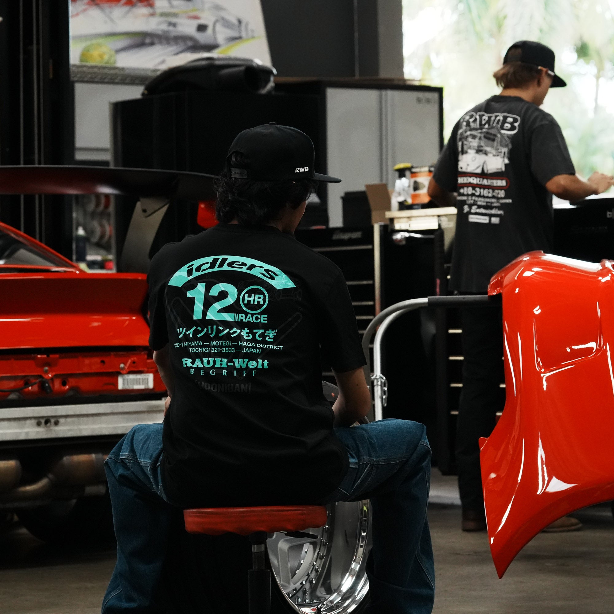 Hoonigan x RWB IDLERS 12HR Short Sleeve T-Shirt