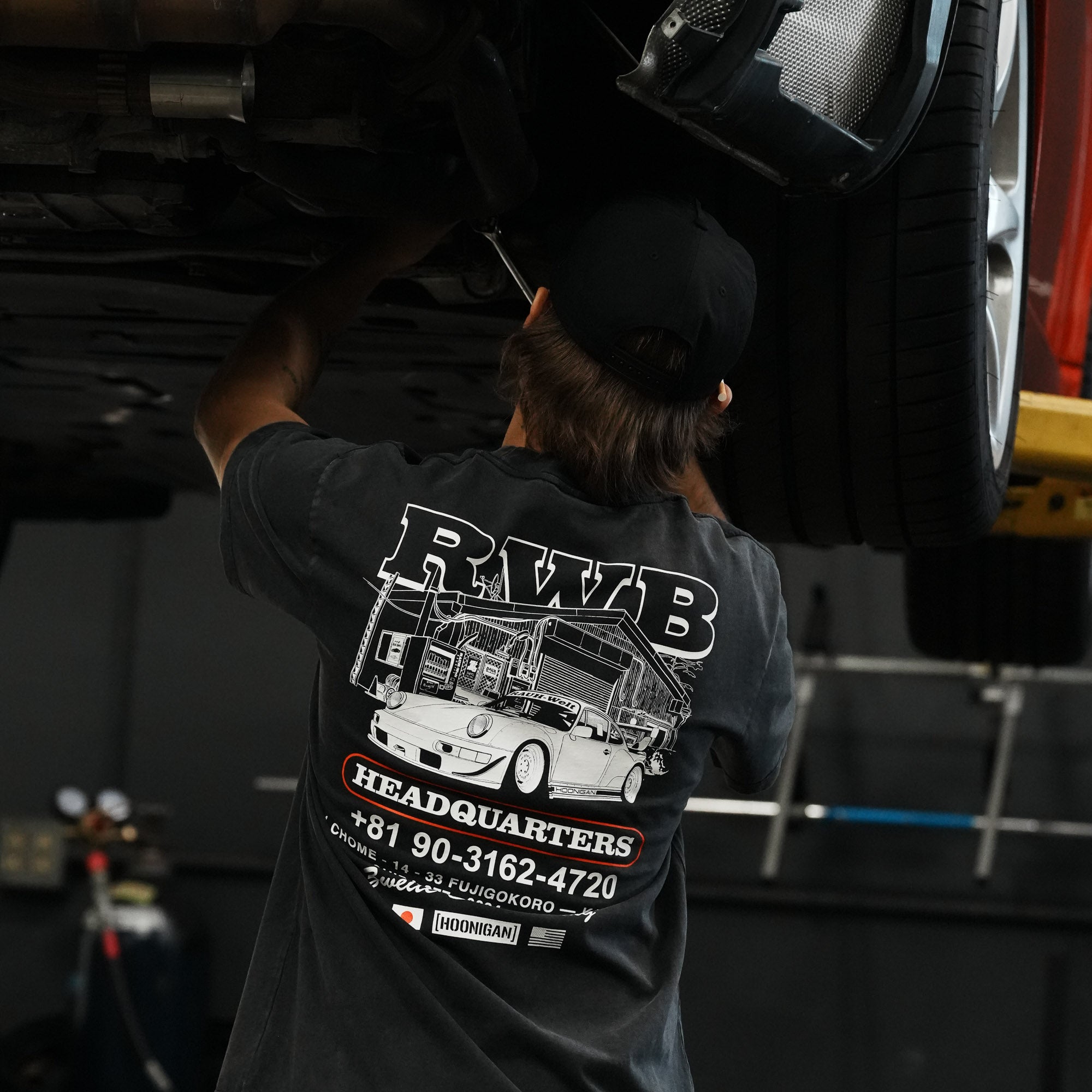 Hoonigan x RWB HQ Short Sleeve T-Shirt