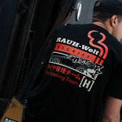 Hoonigan x RWB TIRE SMOKING Short Sleeve T-Shirt