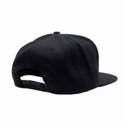 Hoonigan Vintage Plates Snapback Hat with black brim and embroidered logo on front.