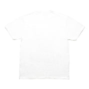 Hoonigan KILL ALL TIRES V2 Short Sleeve Tee in white, featuring bold black graphic text on the front.