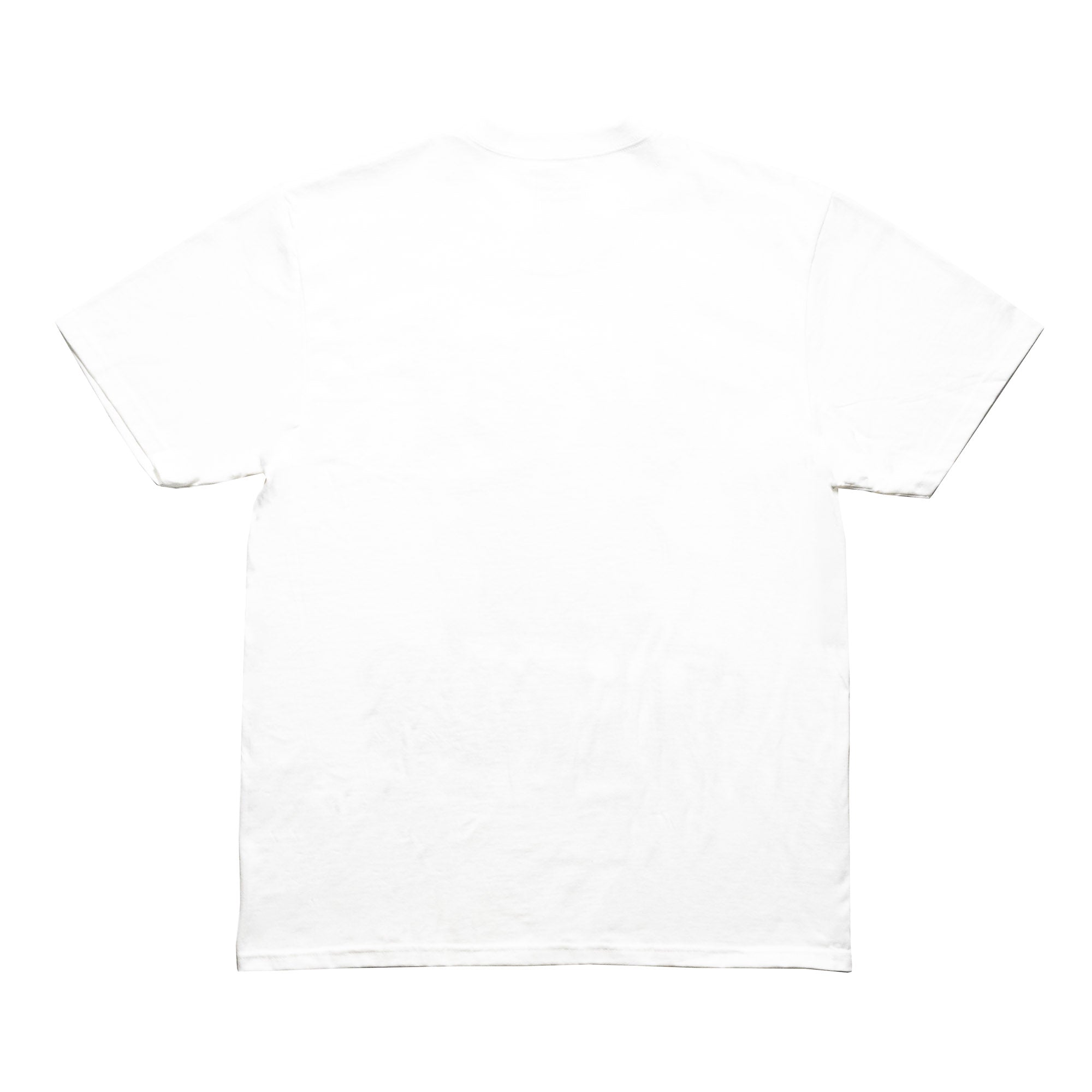 Hoonigan KILL ALL TIRES V2 Short Sleeve Tee in white, featuring bold black graphic text on the front.
