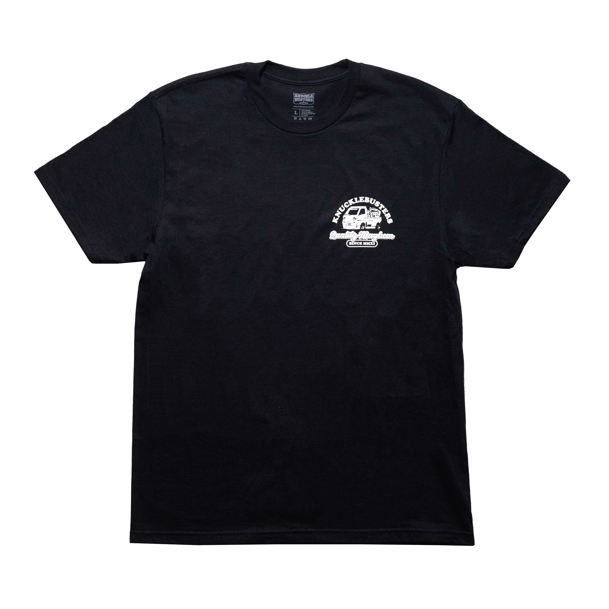 Hoonigan SPEED DELIVERY black short sleeve tee featuring bold graphics and a relaxed fit.