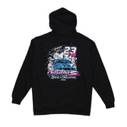 Hoonigan x Sayaka drifting pullover hoodie featuring bold graphic design and comfortable fit.
