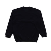 Hoonigan FC ROTARY Crewneck Pullover Sweatshirt in black with large logo on the back.