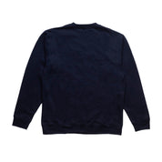 Hoonigan TRACK TEAM pullover sweatshirt in black featuring a bold white graphic logo on the chest and a comfortable, relaxed fit.