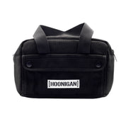 Hoonigan CENSOR BAR Tool Bag featuring a black design with bold logo and multiple storage pockets.