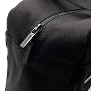 Hoonigan CENSOR BAR Tool Bag in black with white logo, featuring multiple pockets and sturdy handles for secure storage and transport of tools.