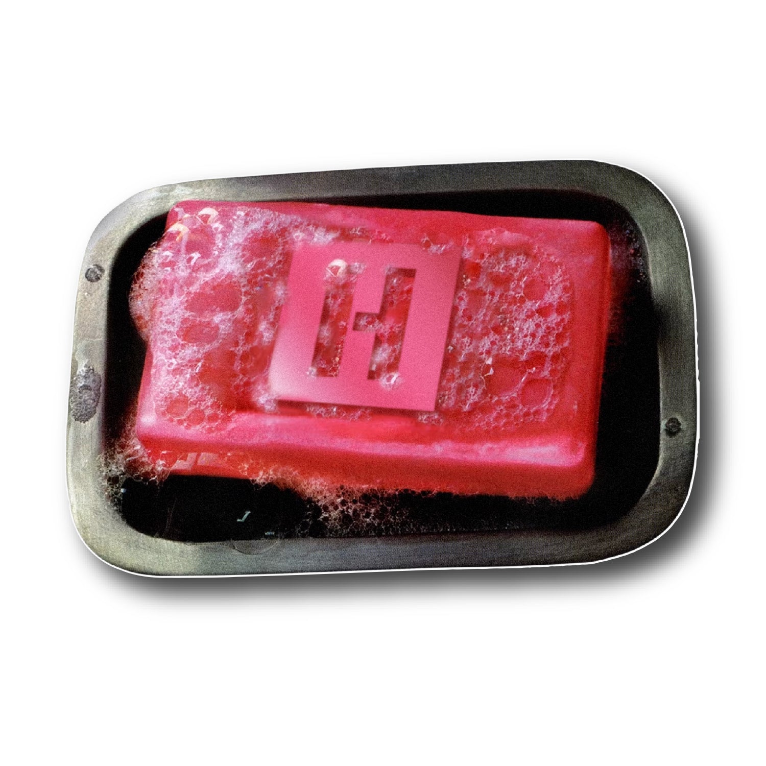 Hoonigan CAR CLUB 4-inch sticker featuring bold typography and a vibrant design, perfect for car enthusiasts.