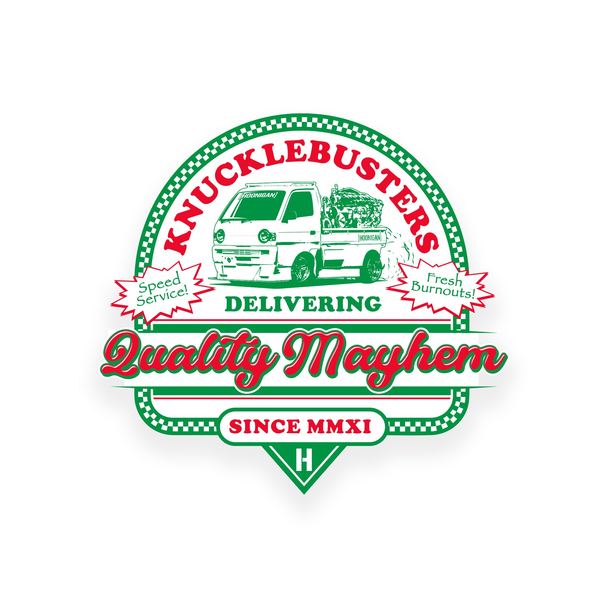 Hoonigan Speed Delivery Sticker | 3.8