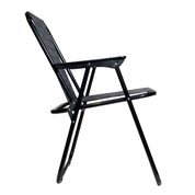 Hoonigan SCATTER CENSOR BAR collapsible chair featuring a sleek design and vibrant graphics, ideal for outdoor events and lounging.