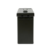 Hoonigan AMMO Box with a rugged design featuring a bold logo, ideal for storing automotive tools and gear.