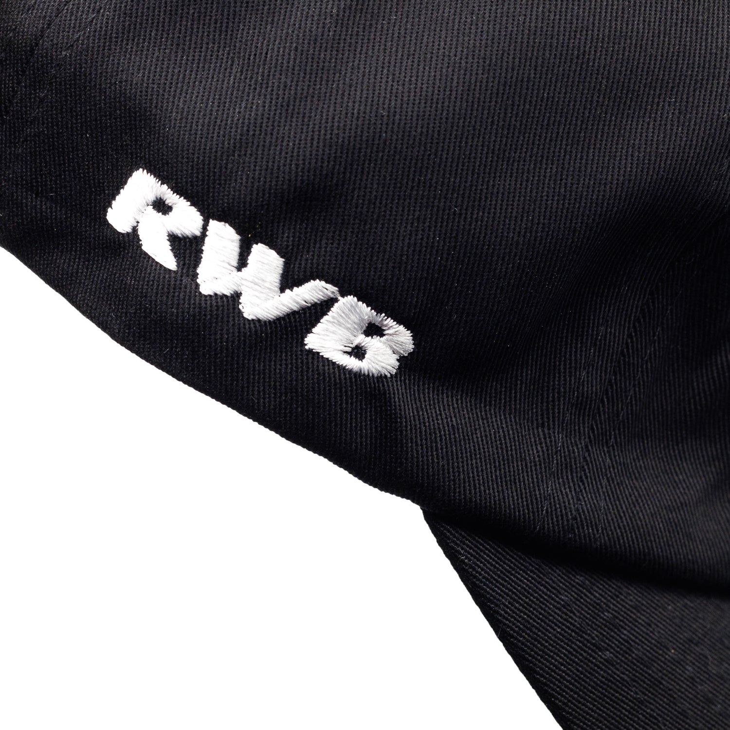 Hoonigan x RWB GROUPE RALLYE '24 unstructured strapback hat in black with embroidered logo on the front.