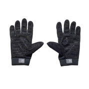 Hoonigan FIND OUT Gloves featuring a bold graphic design and durable materials, ideal for motorsport enthusiasts.