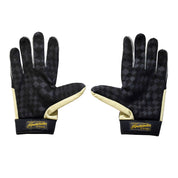 Black Hoonigan KNUCKLEBUSTERS gloves with reinforced knuckles and a sporty design.