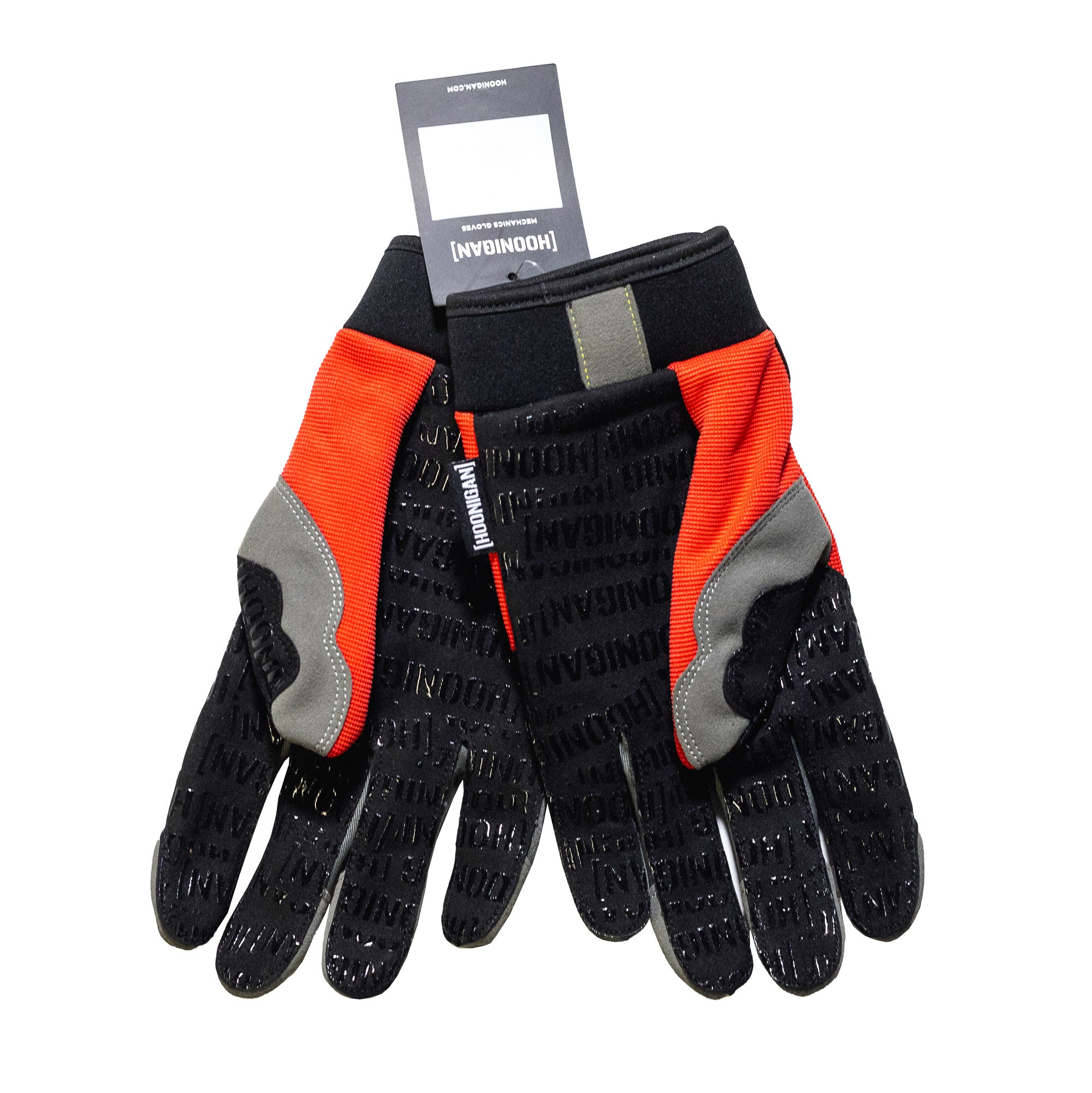 Hoonigan SURGEON GENERAL black and green gloves with unique graphics and embroidered logo design.