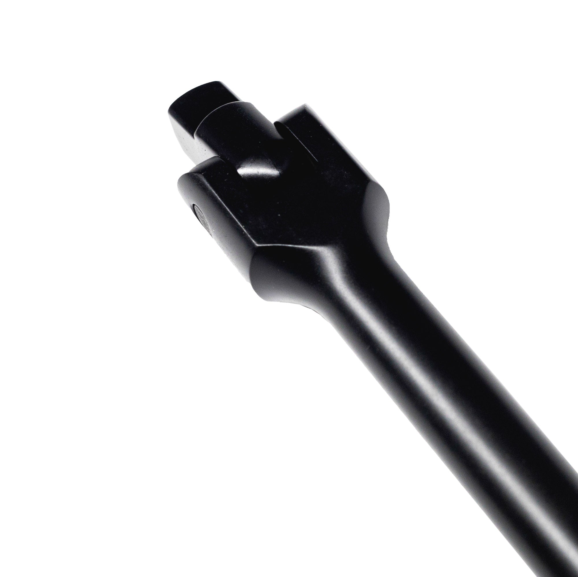 Hoonigan Adjustable BREAK IT Bar in black, featuring a durable design and adjustable length from 18 to 24 inches.