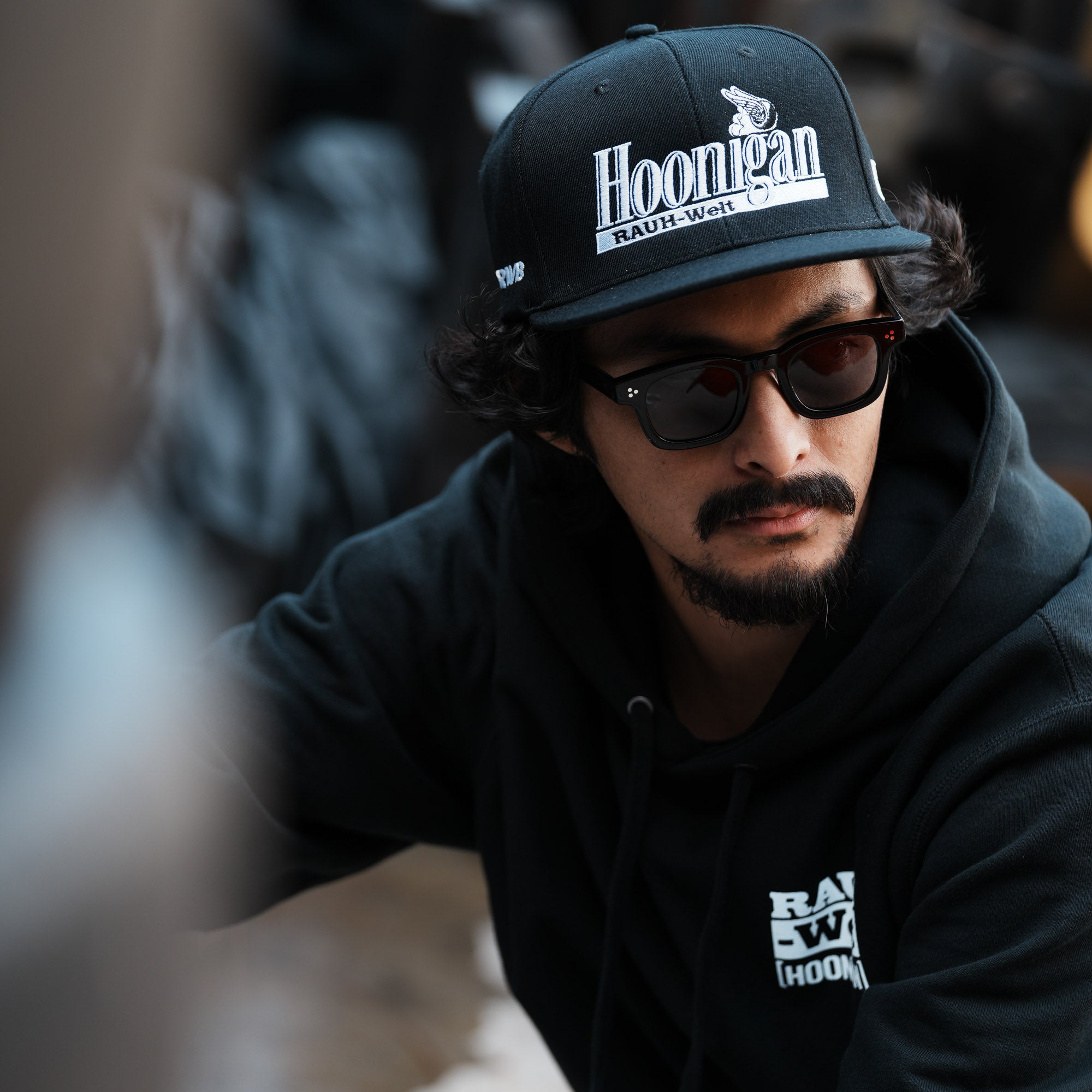 Hoonigan x RWB TIRE SMOKING Snapback Hat