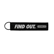 Hoonigan FIND OUT Jet Tag Keychain