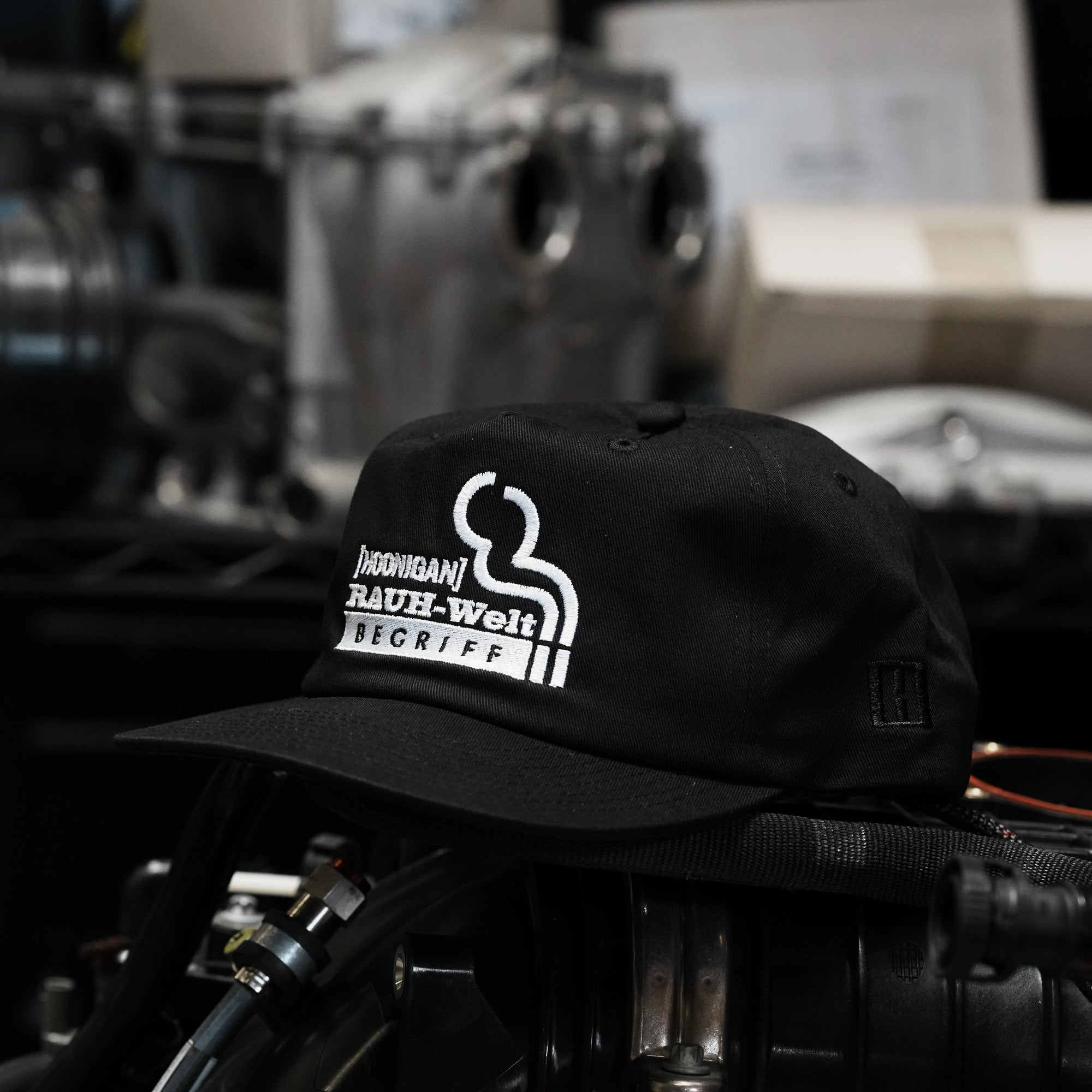 Hoonigan x RWB TIRE SMOKING Unstructured Snapback Hat