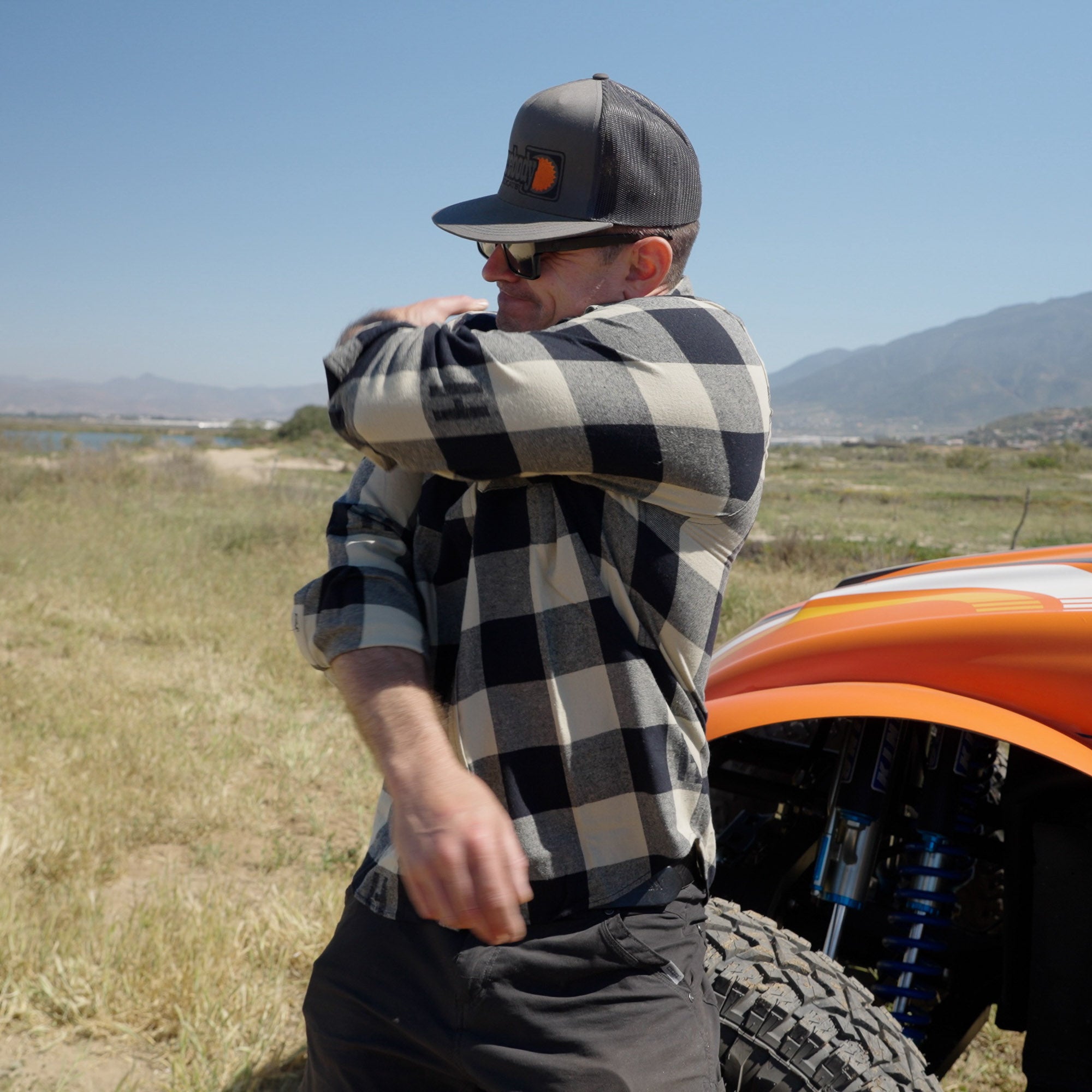 Hoonigan H Icon Woven Flannel Long Sleeve Shirt