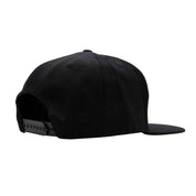 Black snapback hat featuring the Fuel logo on the front, designed for automotive enthusiasts and casual wear.