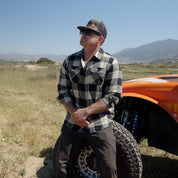 Hoonigan H Icon Woven Flannel Long Sleeve Shirt