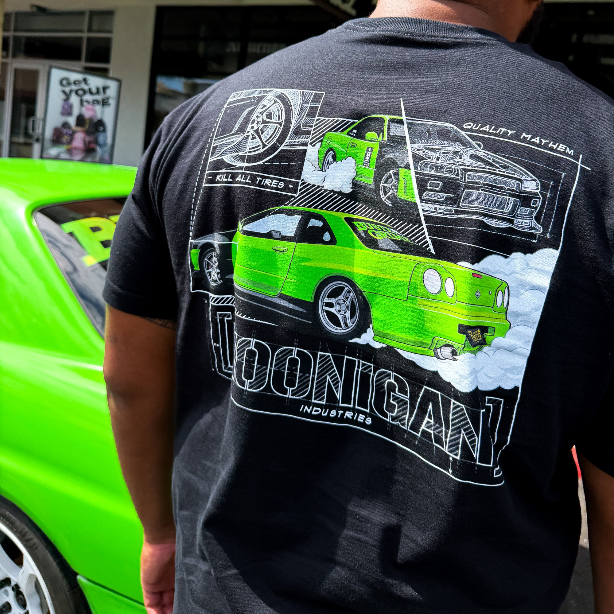 Hoonigan MAYHEM BLUEPRINT Short Sleeve T-Shirt
